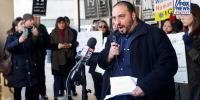 Palestinian leader says protests are for 'one democratic secular state of Palestine'