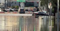 VIDEO: Rain from Tropical Storm Rachel causes flooding across Las Vegas valley