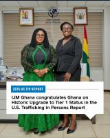 IJM urges stronger child protection measures despite Ghana’s Tier-One trafficking status 