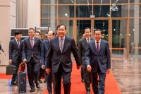 DPM Prak Sokhonn Departs for The Hague 2nd Meeting of Concil...