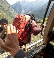 Nepal Army rescues 36 people affected by Budhi Gandaki flood