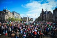 Hundreds join pro-Palestinian demonstration in Amsterdam