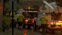 Crews tackle Isaias-related outages in western NC as weather slows power restoration Power crews have been working around the clock addressing outages throughout the region while Emergency Management departments work to keep people safe.