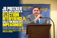 Pritzker Warns of Election Interference, Calls for Hegseth’s Impeachment During South Carolina Visit