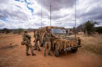 We were stalked by hyenas and learned how to treat snake bites and scorpion stings on Army training in Kenya