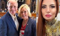 Watch intense video of Baptist minister running for Congress and churchgoer accusing him: Witnesses speak out over alleged touching incident at legendary honky-tonk - as it fractures Southern voters in election where Democrat stronghold turned deep red