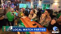 Fans pack Wissahickon Brewing Company to cheer on Birds across the Atlantic