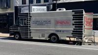 Trump-Epstein bookmobile brings printed Epstein files to Maine