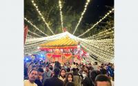 Kathmandu temples bedecked with lights, flowers for Dashain, Tihar