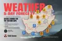 WEATHER: Damaging thunderstorms set to hit the Eastern Cape on Monday