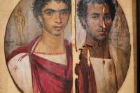 Egypt’s prized second-century artwork Tondo of the Two Brothers unveiled after restoration