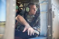 Florida Adjutant General Prepares to Survey Damage...