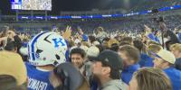 UK fans still celebrating after Wildcats’ historic win over LSU, 35-34