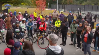 Bikers gather at Franklin Park for Boston's 'Bike and Chill' event