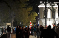 Protesters in Tbilisi have opposed the actions of the authorities for the 683rd consecutive day.