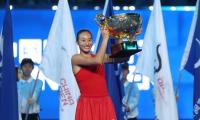 Zheng Qinwen's historic China Open triumph ignites a social media frenzy and commercial boom