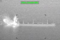 CENTCOM: U.S. jet strikes commercial vessel in Gulf of Oman alleged to have attempted to violate American blockade