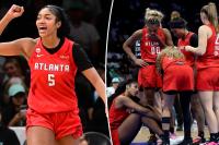 Atlanta Dream star Angel Reese splurges on teammates during lavish celebration dinner in NYC after WNBA semifinals win