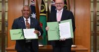 Pacific partner pact boosts police, not military ties