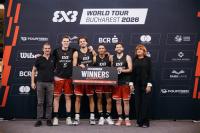 Amsterdam RABOBANK go back-to-back at FIBA 3x3 World Tour Bucharest 2026