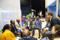 NWSC MD Dr. Silver Mugisha asks Danish pump maker Grundfos to make pumps, spare parts in Uganda