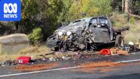 Man filmed speeding denies being driver in fatal highway crash