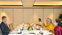 Indian FM Sitharaman meets global financial leaders in Singapore