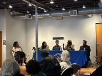 Environmentalist Kim Wasserman, local organizers discuss environmental justice and collective action at Evanston/North Shore NAACP event