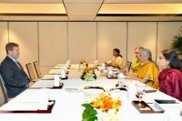 FM Sitharaman holds talks with global finance leaders in Singapore