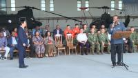 Eswatini’s King Thanks Taiwan for Donated Military Helicopters