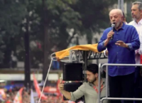 Brazil President Lula Leads Rally for More Workers’ Days Off Ahead of Runoff