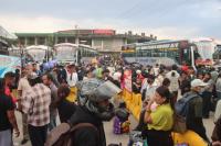 Over 207,000 passengers leave Kathmandu’s New Bus Park for Dashain