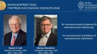 Americans Robert E. Hall, Michael Woodford win Economics Nobel 2026