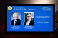 Americans Hall and Woodford win economics Nobel for stabilisation models