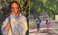 Hidden details in Meghan's blitz of photos offering a glimpse into her new life in the countryside - from her £2,000 Oura ring to Lili's pink backpack