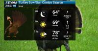 Abnormally warm season opener for IA turkey gun/bow combo