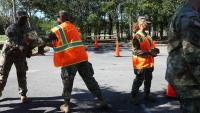 Florida National Guard distributes supplies after...