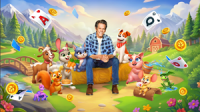 Kevin Bacon invites players to help build his farm in Solitaire Grand Harvest