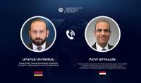 Armenian, Egyptian Foreign Ministers Discuss Peace Agendas and Bilateral Ties