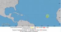 Hurricane forecasters track new disturbance in the Atlantic near the Cabo Verde Islands