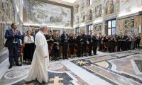 Pope Leo XIV addresses international museum directors at the Vatican