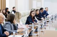 PHOTO // Moldovan deputy PM for European integration, civil society discuss EU accession roadmap