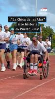El momento en que “La Chica de las Alas” hizo historia en Puerto Rico