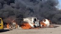 Russians strike Pavlohrad: One injured, cars on fire