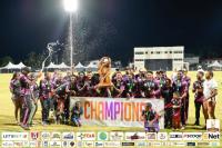 SVC/AJM crush Mahdia to claim One Guyana T10 Tapeball title