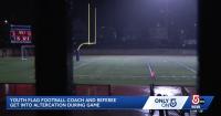 Referee and coach get into brawl during youth flag football game in Massachusetts
