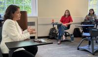 Rebuilding trust in government: Odette Ramos and a room of Johns Hopkins students