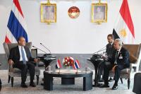 Egypt’s FM discusses expanding economic, parliamentary ties with Thai officials