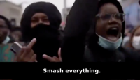 ‘Our message is: Smash everything’ – Black Belgian student doesn’t even know why he’s protesting in revealing video