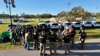 Florida sheriffs task force aids Santa Rosa County after Hurricane Isaias, DeSantis visits